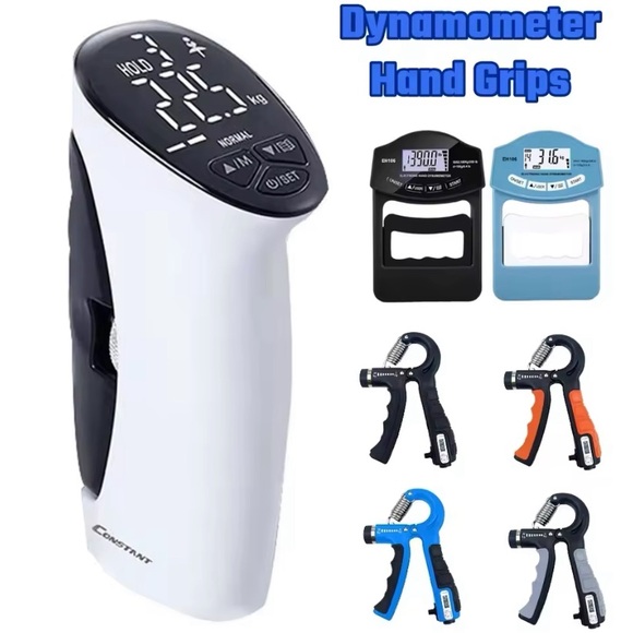 Longang Hand Grip Strengthener with Touchscreen, Blue - Picture 7 of 7